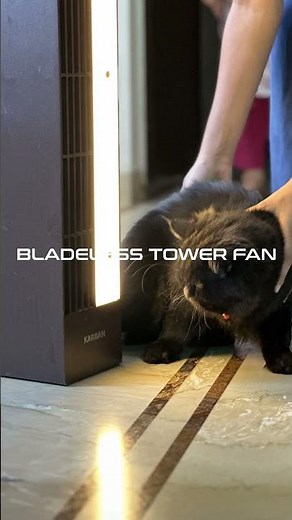 Bladeless Tower Fan. Made for Enthusiasts. Karban Airzone Lite.