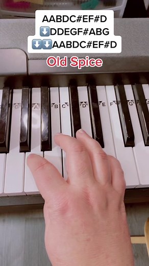 Old Spice Piano Tutorial