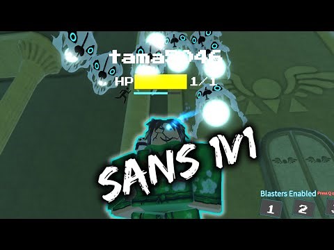 SANS 1V1 || SoulShatters ( Roblox )
