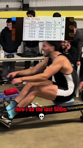 Mastering the Last 500m of the Erg Race