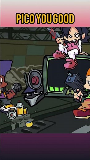 Pico You Good [FNF Animation] #fnf #fnfmod #fridaynightfunkin #shorts