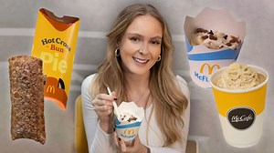 I tried new McDonald's menu first & a sweet treat is bound to be a fan fave