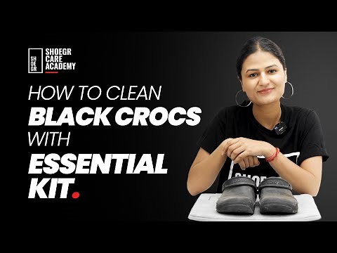 How To Clean Crocs| Step By Step Tutorial| Easy Cleaning Of Crocs| Best Way To Clean Your Crocs|
