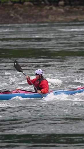 Whirlpool at Surge Narrows Tidal Rapid, BC #kayak #kayaking #kayaktok #seakayak #comoxvalley