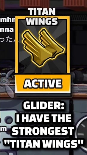 GLIDER Titan Wings are Impossible to BREAK!! 🤯 HCR2 #shorts #racinggames