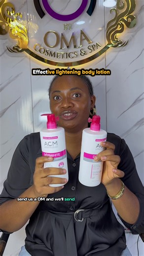 This lotion is all you need for this oblee season🥳 To achieve that skin you want for the season, it starts now oo! ACM Whitening Body Milk is your daily shortcut to brighter, smoother, even-toned skin. Lightweight, hydrating, and formulated to fade stubborn dark spots while restoring your natural glow. To shop🛍️🛍️ call or send a dm to 08066699705 #lighteningcream #lightening