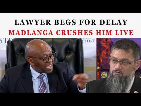 Lawyer BEGS For SILLY Delay & Madlanga CRUSHES Him LIVE