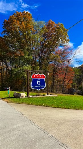 A quick drive around camp! 🍂🍁 | Route 6 Campground