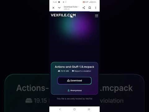 TUTORIAL DONWLOAD ACTION AND STUFF