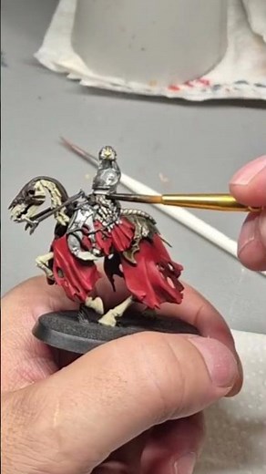 Painting Black Knight Part 4 - Armor Wash and Rust