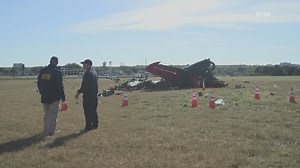 Air traffic control recording of Dallas air show collision that claimed six lives released by FAA