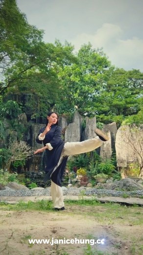 Wing Chun Kicks 💪Nurturing the spirit of Wing Chun, the art of elegant combat. 💪🥋In the rhythmic flow of each kick, there's a story of resilience, discipline, and the unyielding pursuit of mastery. Join me in the journey of discovering the strength within, as we channel the essence of Wing Chun into every move. Elevate your martial arts odyssey, embrace the power within! 🦵💪 For action and martial arts videos, subscribe to my Youtube Channel.Link in my Bio.Follow @kungfufitacademy to become 