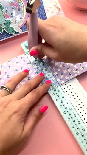 3.3K views · 22 reactions | Create saddle stitch type of book binding projects with the JOURNAL BOOK BINDING GUIDE by We R Makers. Andrea of @andrealakecreates shows us how she used this wonderful tool to create mini journals. #BeeHappyCrafts #bookbinding #wermakers_ph #craftingph | Bee Happy | Facebook