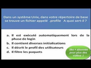 QCM Capes Informatique TEST 3