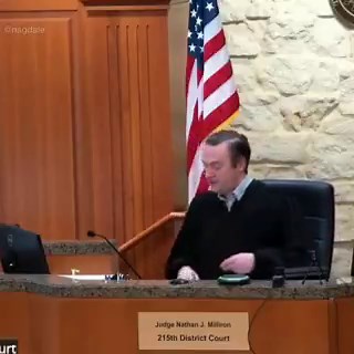 🙋🏻‍♀️ Americans are sick and tired of BS elitist arrogance and privilege from our ‘leaders’ who think they can bully and harass the people they are bound by oath to serve and represent with highest esteem.Let’s start with this Menace👇🏽👇🏽👇🏽🚨 Texas 215th District Court Judge Nathan J Milliron has a nasty case of Robe-itis and tries to get innocent IT worker fired! — just see below. Be sure to check out the weasel’s X profile @MillironTX. Any bully on the bench is a judicial disgrace. Mill