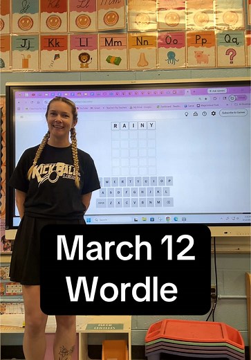 Solving Wordle with Third Graders