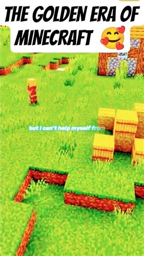 MINECRAFT GOLDEN days' 🥰 #minecraft