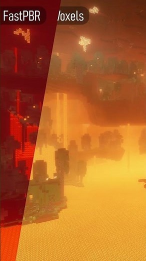 Minecraft Shader Comparison 2024 "The Nether"