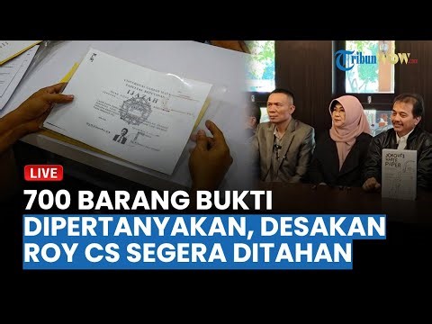 🔴Roy Suryo Cs Tuntut Pembuktian & Transparansi di Kasus Ijazah, RRT Didesak untuk Segera Ditahan