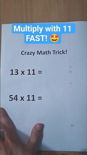 Multiplication Tricks To Make Mathematics Fun and Easy! 😉 #maths #multiplication