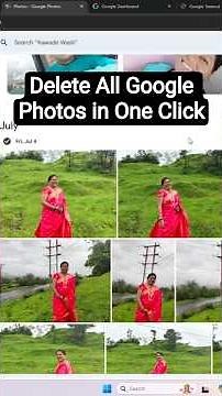Delete All Google Photos in One Click