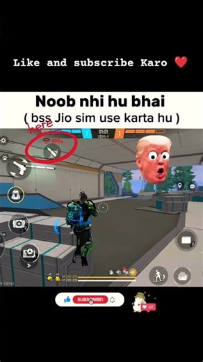 jio free fire network problemhow to solve 999+ ping problem Free fire | #network |#1000subscriber