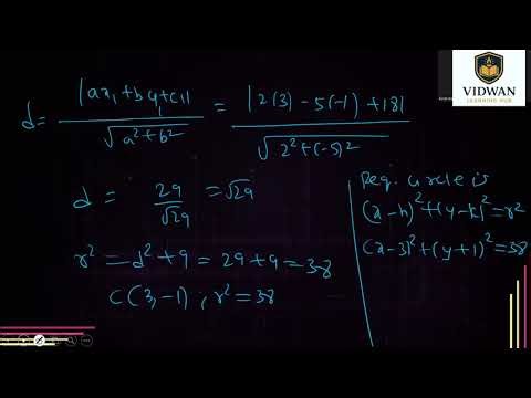 Circles – JEE Problem Solving 🔥 | Class 11–12 | Examples & Walkthrough | L4