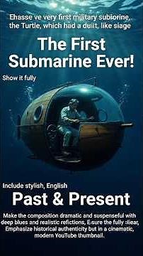 The First Submarine Ever! ⚓ Turtle – Past & Present Explained