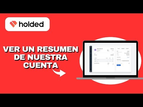 How to View a Summary of Your Holded Account