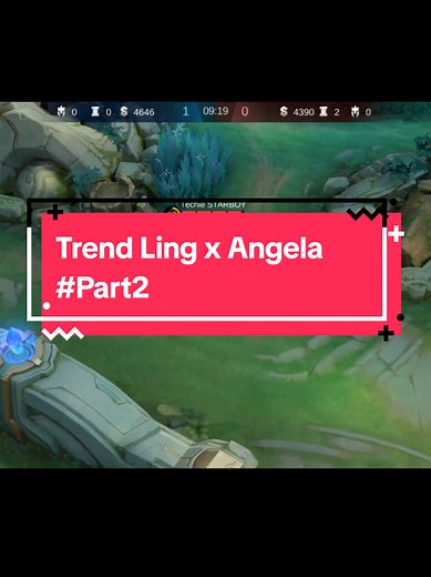 Trend Ling x Angela #part2 #fyp #jointrend #lingangela #mlbb #mobilelegend