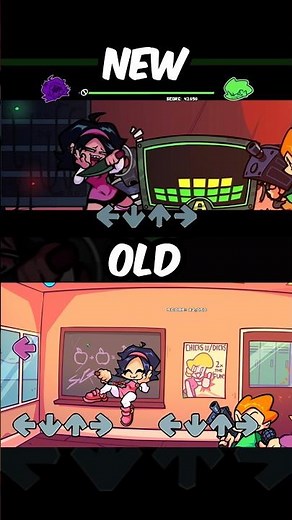 FNF TUTORIAL PICO X NENE RIXFX MIX OLD VS NEW #fnf #fnfmod #shorts #pico #nene