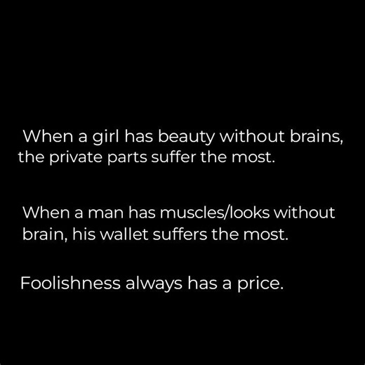 Looks open doors but intelligence decides what happens once you walk through them. #girls #nothing