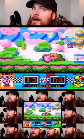Kirby gourmet race 🎵 #kirby #nintendo #snes #gaming #acapella #singer #vgm #supersmashbros