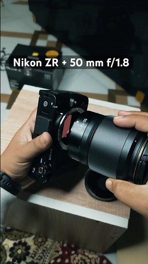 📸 Unboxing the Nikon ZR + 50mm f/1.8 S | The Ultimate Cinema Kit over.