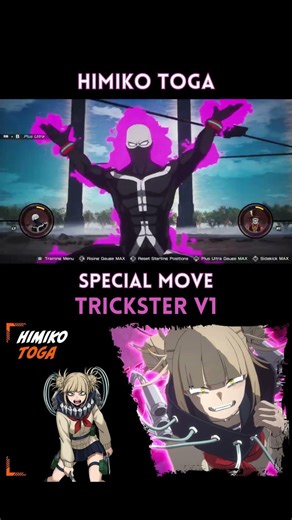 Himiko Toga Trickster MY HERO ACADEMIA Alls Justice #anime #mhacommunity #myheroacademia
