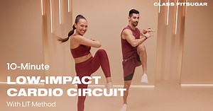 This 10-Minute, Low-Impact Cardio Workout Is Harder Than You'd Expect