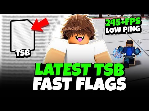 LATEST BLOXSTRAP FAST FLAGS For TSB in 2025! 💻 (FPS BOOST & ZERO PING)