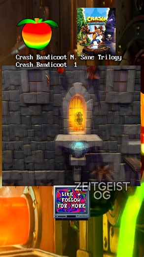 ZeitgeistOG on Instagram: "Crash Bandicoot N. Sane Trilogy: Crash 1 Level 20 - Slippery Climb Bonus Area Going for that perfect run. This level is infamous for being difficult, rightfully so especially if youre going for the red gem! Crash Bandicoot N. Sane Trilogy is a collection of remakes of the orignal PlayStation 1 trilogy, featuring modern graphics and pretty much the same gameplay make it a fun experience. This is the PC version played with a PS4 controller #gaming #retro #videogame #retr