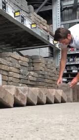 The reverse domino effect