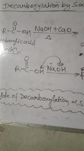 #chemistry : Decarboxylation reaction with mechanism .....IIT JEE NEET