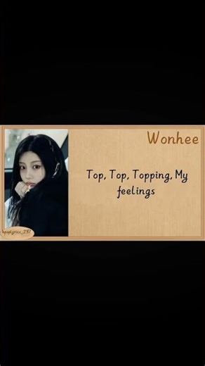 Topping - lyrics #illit #kpoplyrics_237