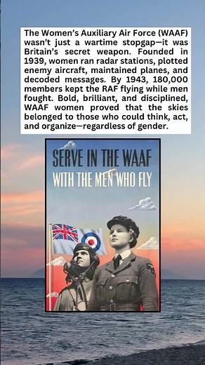 They Are History’s Hidden Air Force. The British WAAF