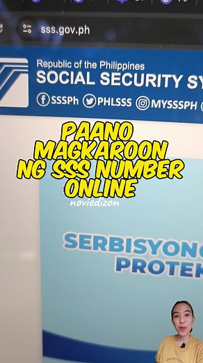 Paano kumuha ng SSS number online