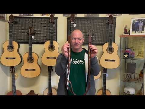 How to use the Classical dual hook strap, how to attach the hooks to the guitar sound hole