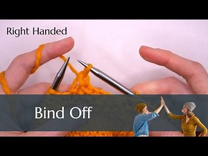 How to Bind off Knitwise for Lefties
