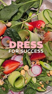 Raspberry and rose vinaigrette 🌹​ This vibrant dressing adds sweet and tangy flavour your summer salad and it's super easy to make. 🥗​ 1 cup raspberries​ 1 small clove garlic, finely minced​ ½ cup canola oil​ ¼ cup red wine vinegar or raspberry vinegar​ 2 tsp rose syrup​ 1 tsp chilli flakes​ Salt, to taste​ Blend all ingredients together except the chilli flakes, to ensure the vinaigrette emulsifies.​ Add chilli flakes and season to taste.​ Serve the raspberry vinaigrette with your favourite s