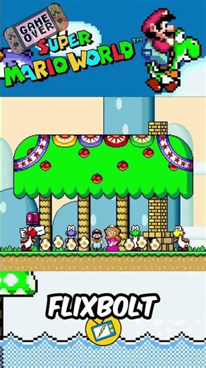 Super Mario World (1990/SNES) | The Heartwarming "Thank You!" Ending 🥚🦖✨