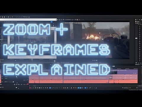 Zooming and Keyframes Explained - Video Editing in Vegas Pro 19