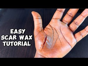 How to use Scar Wax | Special Effects Makeup Tutorial | quick & easy #sfxtutorial #1millionviews