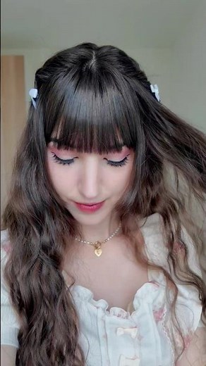 ⋆.𐙚 ̊ my go-to 5-minute hairstyle ⊹₊ ݁. easy j-fashion + shoujo inspired hairstyle #shoujo #jfashion